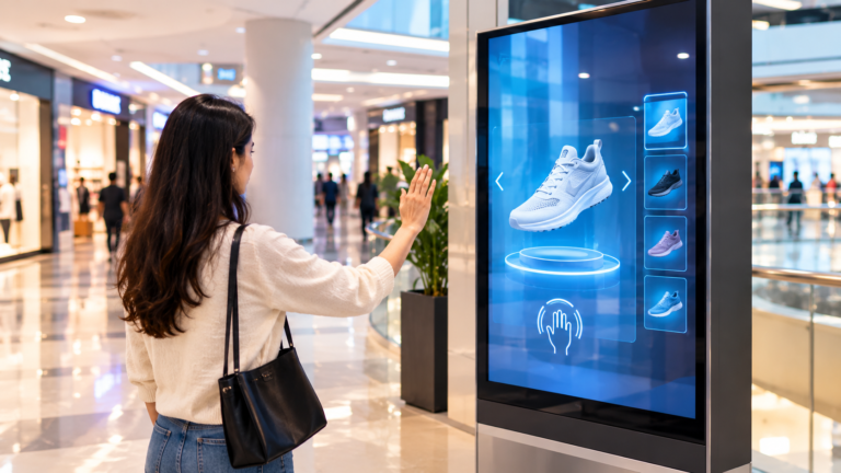 Gesture Controlled Digital Ads