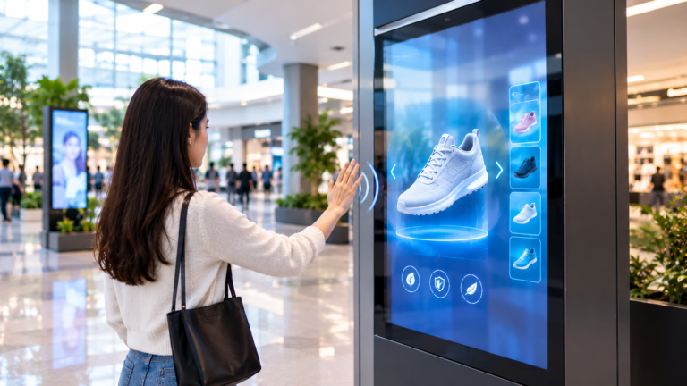 Touchless Interactive Advertising
